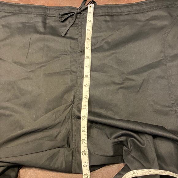New Cherokee Modern Classic Black‎ Scrub Pants Drawstring Unisex 5XL - Picture 10 of 16